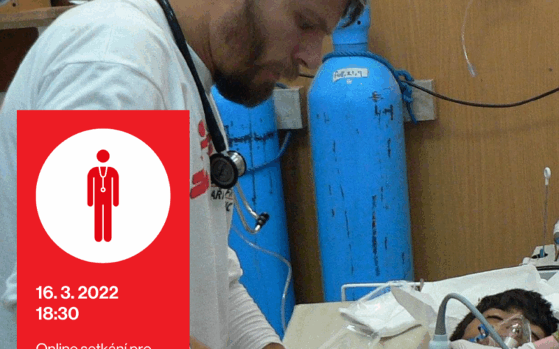 Středa 16. března 2022 – Informační večer Lékařů bez hranic s Tomášem Šebkem