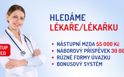 Plasma place přijme lékaře/lékařky do Českých Budějovic a Jihlavy