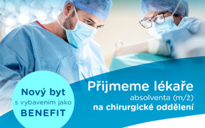 Nemocnice Hořovice přijme CHIRURGA – absolventa/lékaře s kmenem i lékaře s atestací v oboru chirurgie