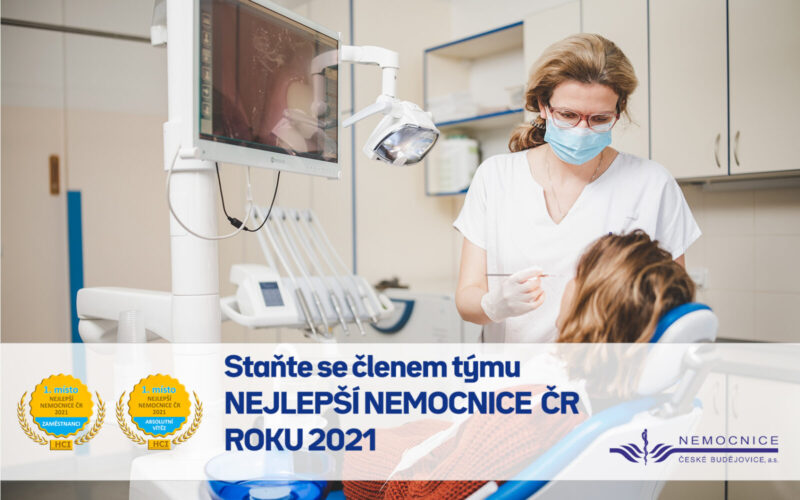 Nemocnice České Budějovice, a.s. přijme lékaře/lékařku na Oddělení ústní, čelistní a obličejové chirurgie
