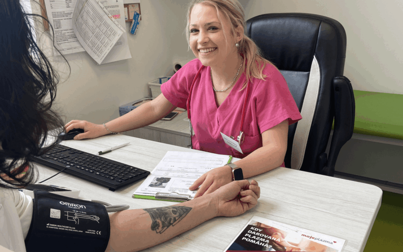 Plasmaferetické centrum UNICA plasma s.r.o. hledá lékaře/-ku