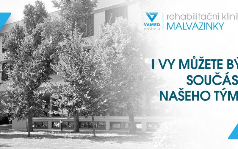 Rehabilitační klinika MALVAZINKY hledá LÉKAŘE/KU na oddělení ORTOPEDIE – pozice je vhodná i pro absolventy