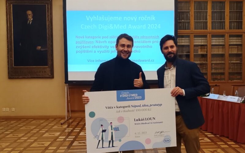 Český zdravotnický “jednorožec” na obzoru! MAIA je vítězem Czech DIGI@MED Award 2023