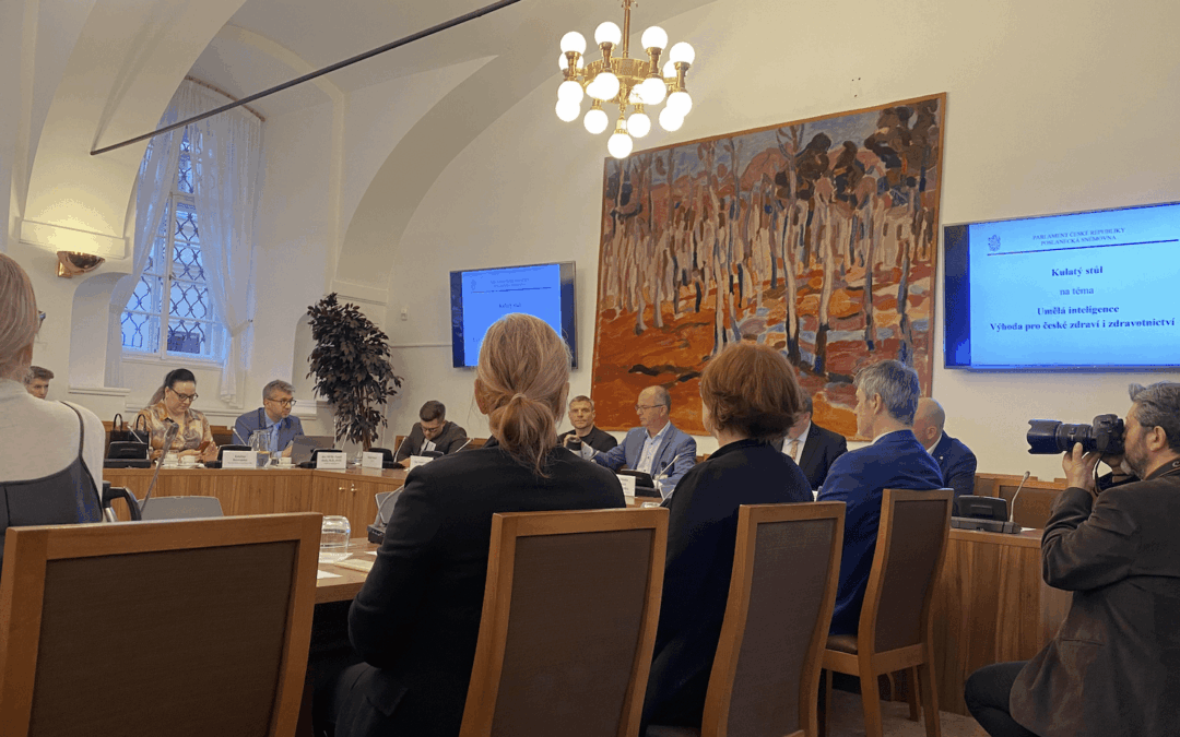 Umělá inteligence jako výhoda pro české zdraví i zdravotnictví – debata v poslanecké sněmovně