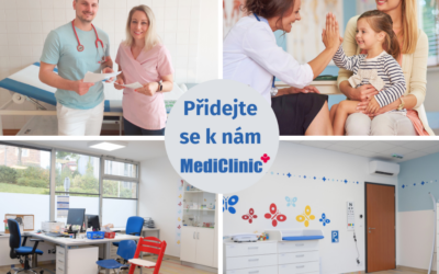 V Mediclinic hledáme lékaře v oboru PEDIATRIE pro zavedené ambulance (Brno, Říčany u Brna, Hustopeče, Pacov na Vysočině)