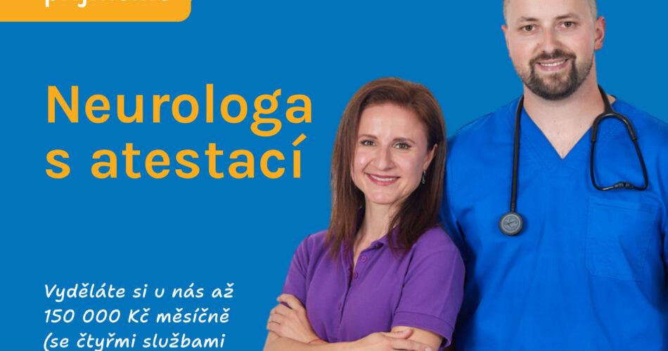 Do naší trutnovské nemocnice přijmeme NEUROLOGA S ATESTACÍ