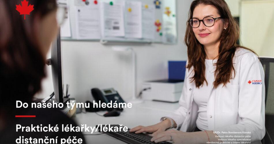 Hledáme lékařky/lékaře do týmu distanční péče Canadian Medical