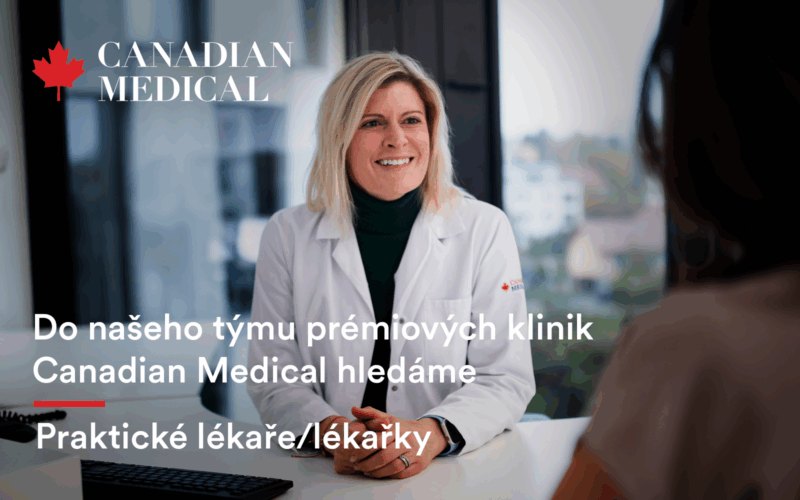 Do našeho týmu prémiových klinik Canadian Medical hledáme Praktické lékaře/lékařky
