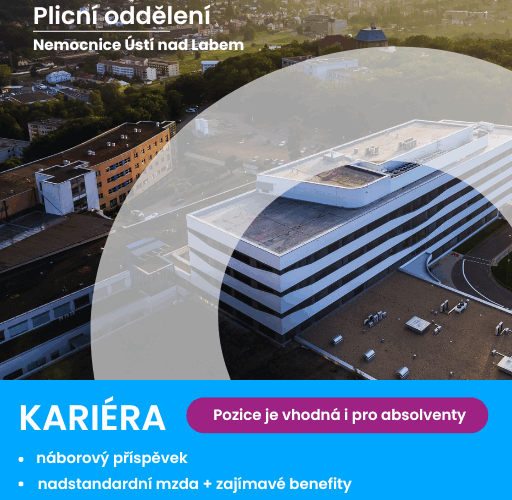 Plicní oddělení nemocnice Ústí nad Labem hledá lékaře/lékařku