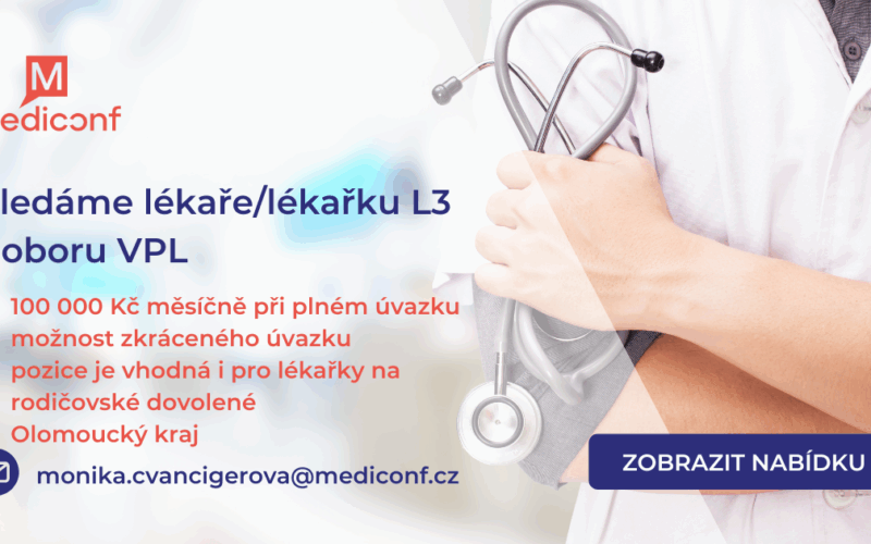 Hledáme atestovaného lékaře/ku na pozici VPL – Hranice na Moravě