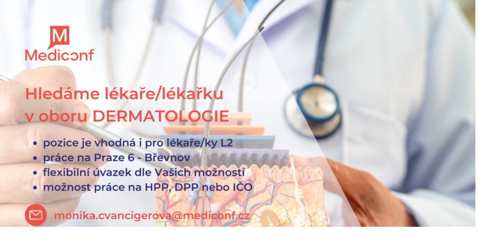 Hledáme lékaře/ku v&nbsp;oboru dermatologie – Praha 6