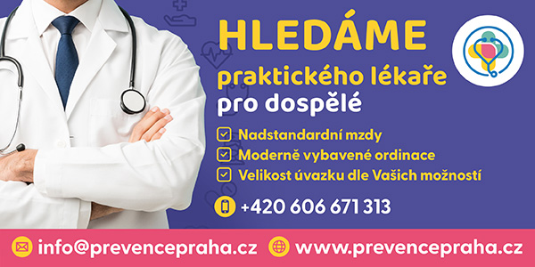 Hledáme praktického lékaře pro dospělé