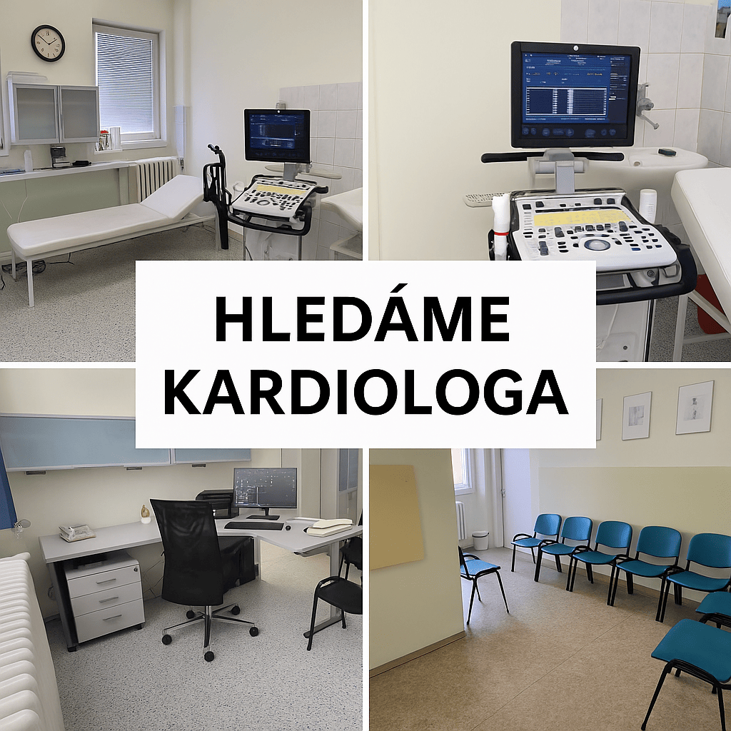 Soukromá kardiologická ordinace ve Strakonicích nabízí spolupráci 100–200 tis. Kč měsíčně + bonusy