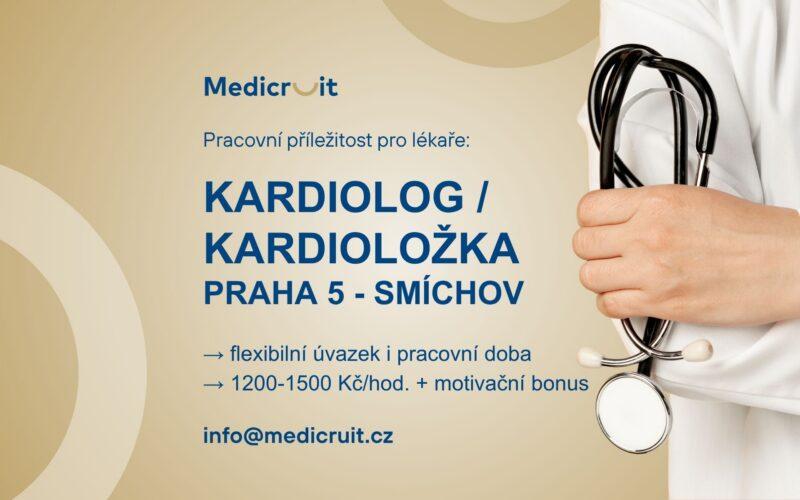 Kardiolog/kardioložka pro soukromou kliniku v&nbsp;Praze 5 – Smíchově