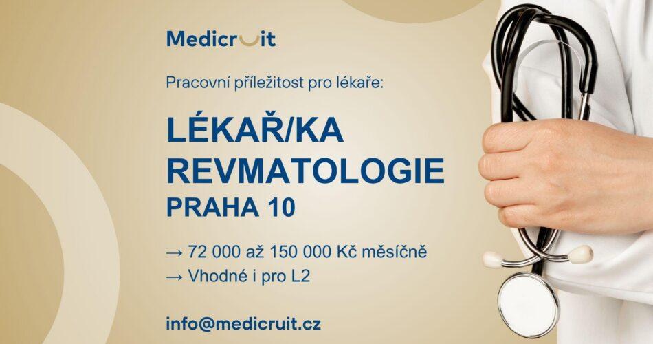 Lékař/ka v&nbsp;oboru revmatologie (Praha 10)