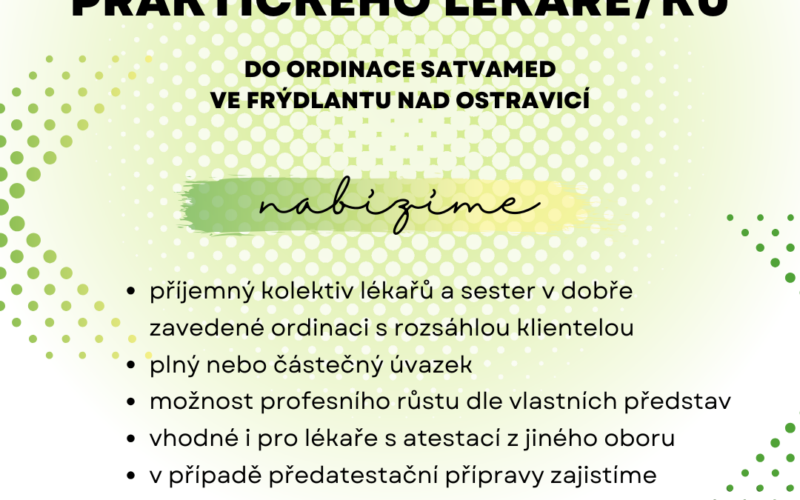 Všeobecný praktický lékař – Frýdlant nad Ostravicí