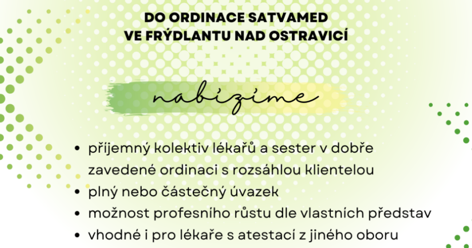 Všeobecný praktický lékař – Frýdlant nad Ostravicí