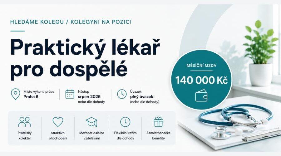 Praktický lékař pro dospělé – Praha 6